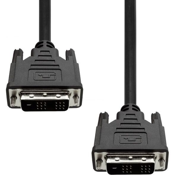 Kabel ProXtend DVI-D - DVI-D 3m czarny (DVI-D 18+1 Cable Black 3m)