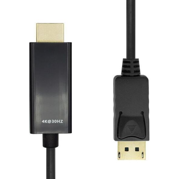 Kabel ProXtend DisplayPort - HDMI 3m czarny (DP1.2-HDMI30-003)