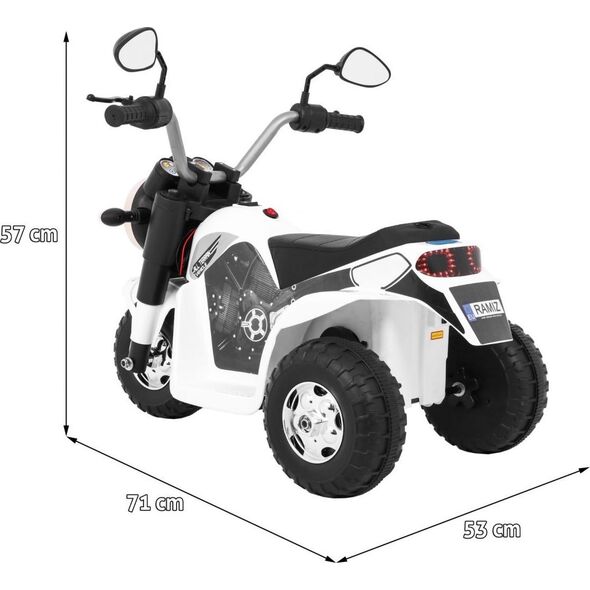 Ramiz Pojazd Motorek MiniBike Biały