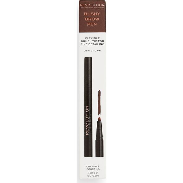 MAKE UP REVOLUTION REVOLUTION*Bushy Brow Pen Ash Brown 0,5ml
