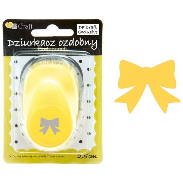 Dalprint Dziurkacz ozdobny DPCRAFT 2, 5cm Kokardka Dalprint