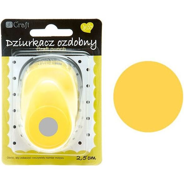 Dalprint Dziurkacz ozdobny 2,5 cm Koło