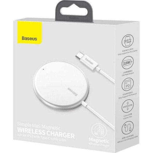 Ładowarka Baseus Simple Mini Indukcyjna 2 A (WXJK-F02)