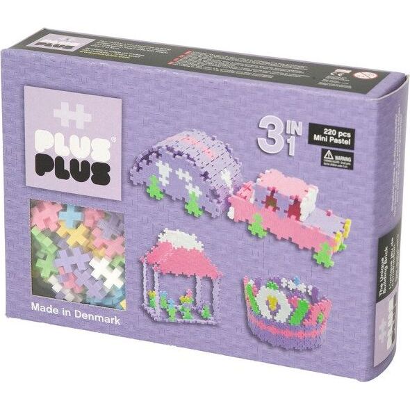 Plus Plus Klocki PlusPlus Mini Pastel 3w1 220 el.