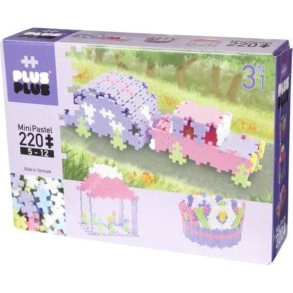 Plus Plus Klocki PlusPlus Mini Pastel 3w1 220 el.