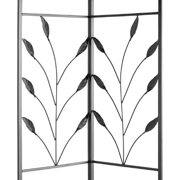Uniprodo Pawilon ogrodowy altana z ornamentem składana 3 x 3 x 2.6 m kremowy Pawilon ogrodowy altana z ornamentem składana 3 x 3 x 2,6 m kremowy
