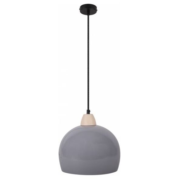 Lampa wisząca Candellux LAMPA WISZĄCA MONROE 1X60W E27 SZARY (31-78360) Candellux