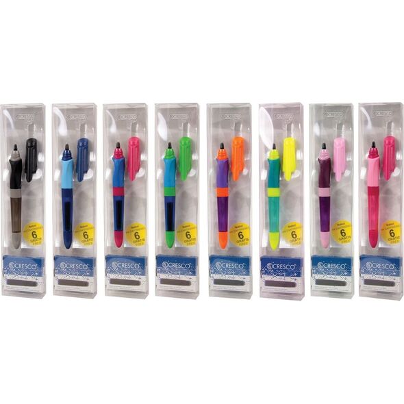 Cresco Pióro kulkowe First Pen + 6 naboi mix (406746)