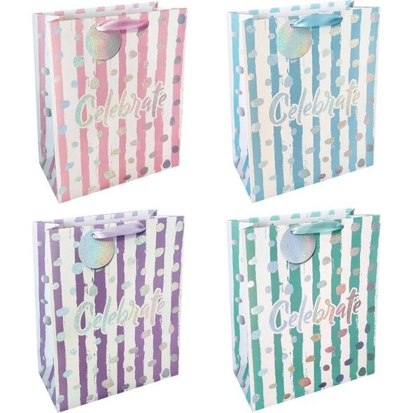 Incood Torba ozdobna 26x32 Celebrate pastelowa