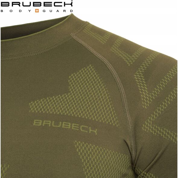 Brubeck LS14210 Bluza męska RANGER PROTECT khaki S