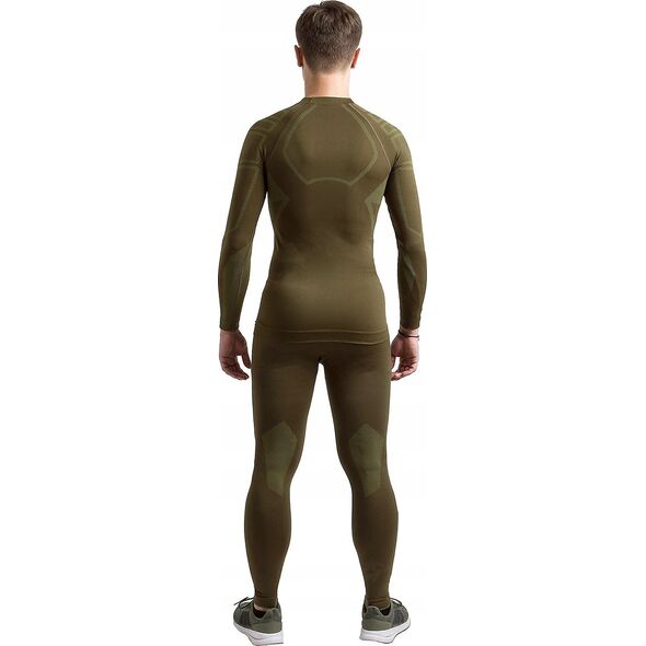 Brubeck LS14210 Bluza męska RANGER PROTECT khaki XL