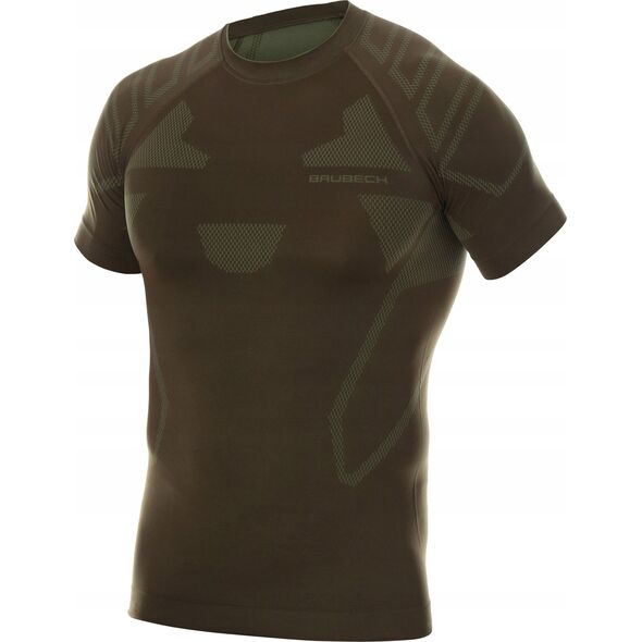 Brubeck SS13000 Koszulka męska RANGER PROTECT khaki XXL