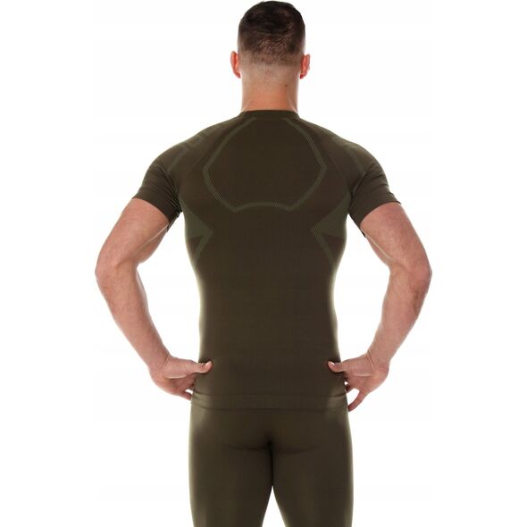 Brubeck SS13000 Koszulka męska RANGER PROTECT khaki XXL