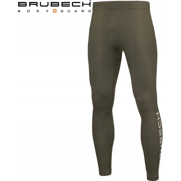 Brubeck LE12410 Spodnie męskie RANGER WOOL khaki M