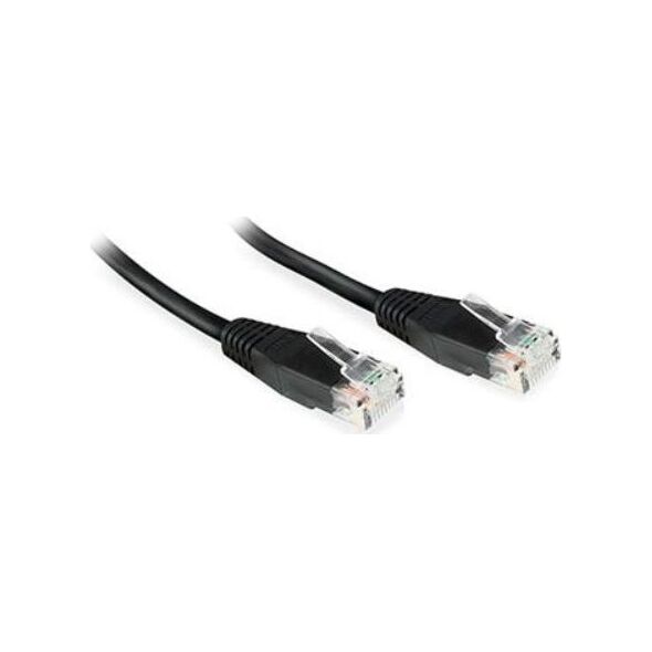 MicroConnect U/UTP CAT6 0.25M Black PVC