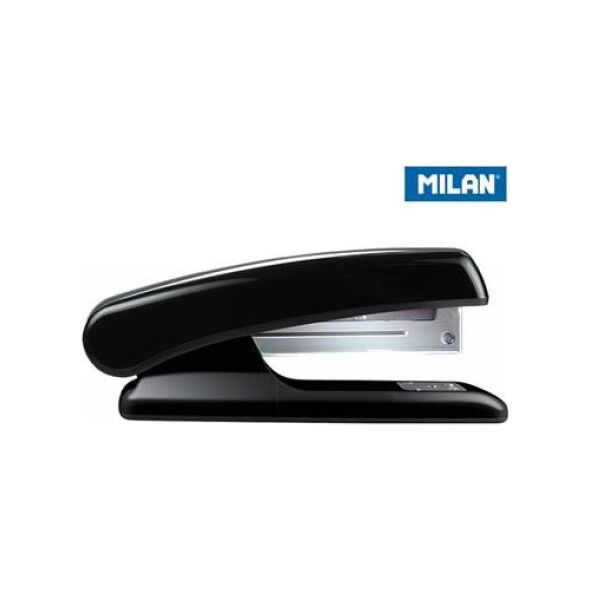 Zszywacz Milan Zszywacz Milan biurowy 12 cm metalowy czarny