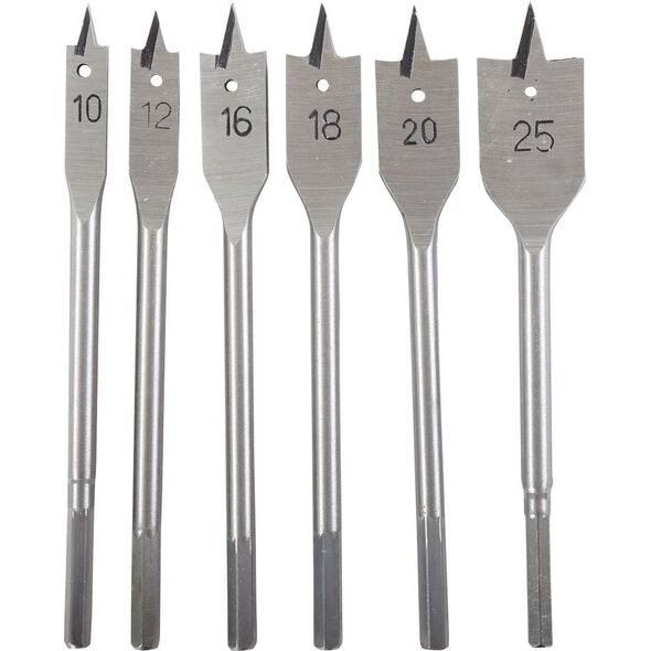 Wiertło Pro-Line WIERTŁA ŁOPATKOWE DO DREWNA KPL. 6 SZT. (10-25MM) PROLINE 26646 PROLINE