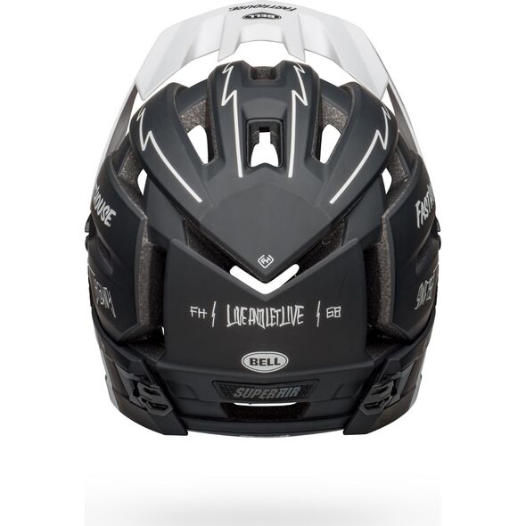 Bell Kask full face BELL SUPER AIR R MIPS SPHERICAL matte black white fasthouse roz. M (55-59 cm) (NEW)