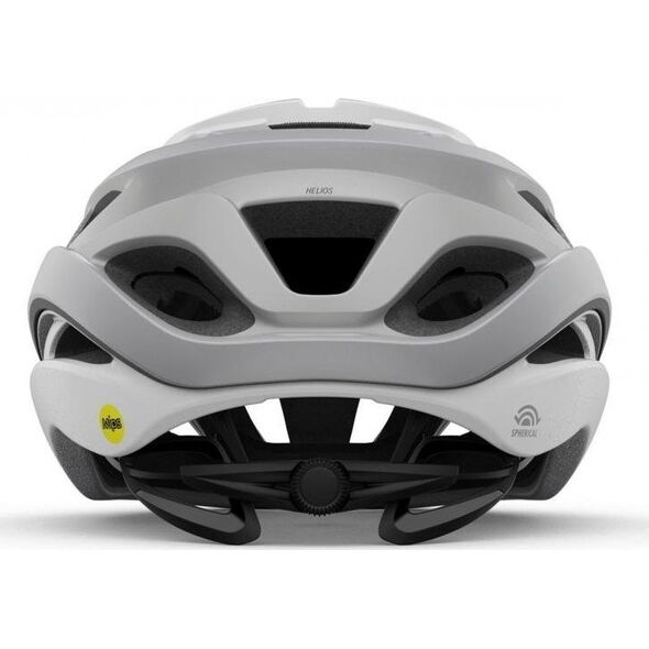 Giro Kask szosowy GIRO HELIOS SPHERICAL MIPS matte white silver fade roz. L (59-63 cm) (NEW)