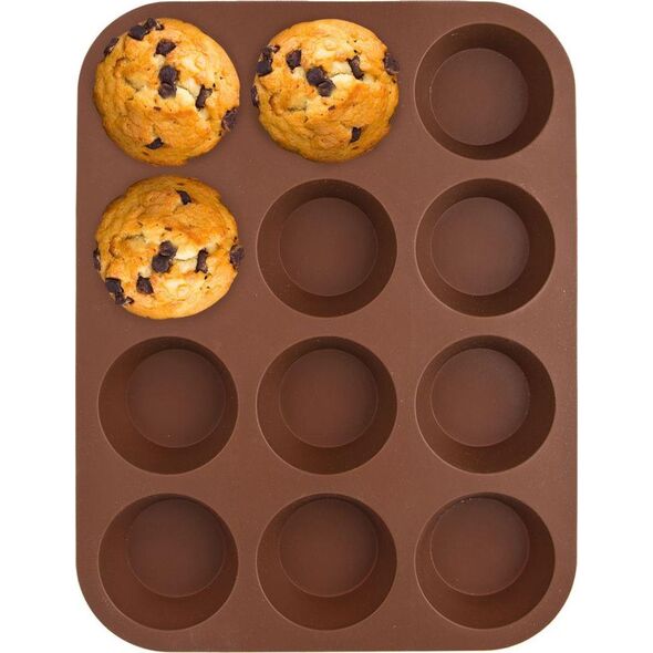 Orion Forma SILIKONOWA na muffinki do pieczenia muffinek babeczek 12 sztuk