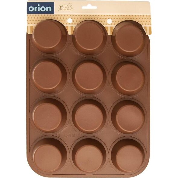 Orion Forma SILIKONOWA na muffinki do pieczenia muffinek babeczek 12 sztuk