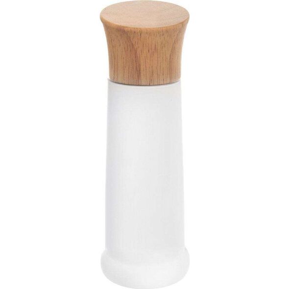 Młynek do przypraw Orion Młynek ręczny manualny do PRZYPRAW pieprzu soli drewniany BIAŁY 20 cm
