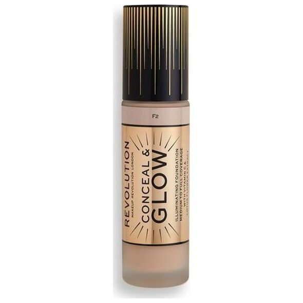 Makeup Revolution Makeup Revolution London Conceal & Glow Podkład 23ml F2