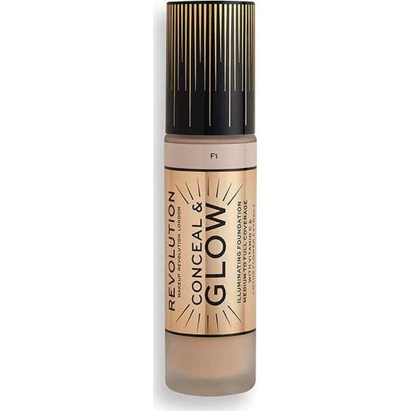 Makeup Revolution Makeup Revolution London Conceal & Glow Podkład 23ml F1