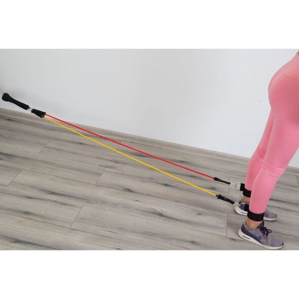 Eb Fit Tubing różne poziomy oporu w zestawie wielokolorowy 5 szt.