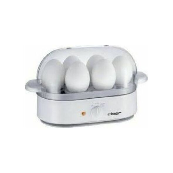 Jajowar Cloer Cloer egg cooker 6081 (white, with stainless steel heating plate for 6 eggs)