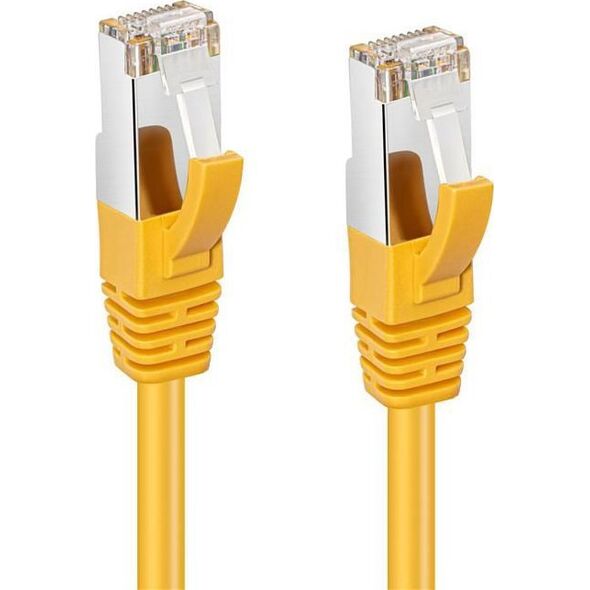 MicroConnect CAT6A S/FTP 2m Yellow LSZH