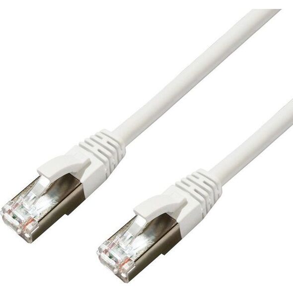 MicroConnect CAT6A S/FTP 1.5m White LSZH