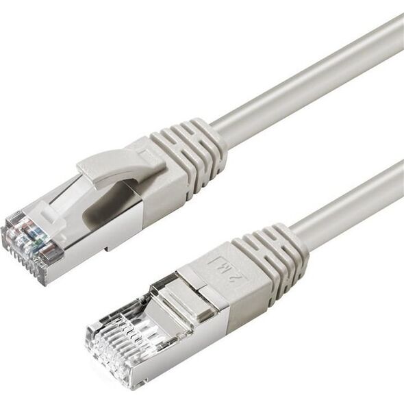 MicroConnect CAT6A S/FTP 2m Grey LSZH