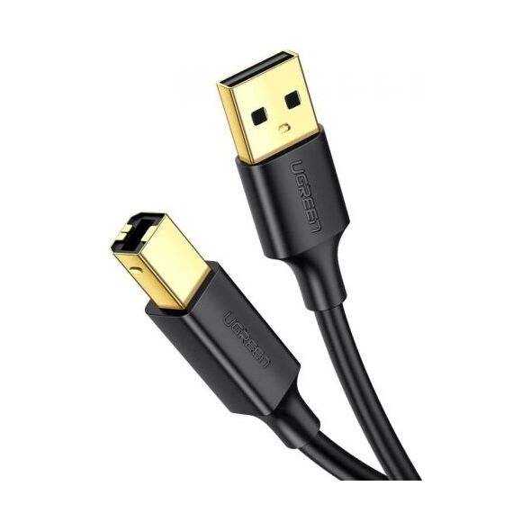 Kabel USB Ugreen USB-A - USB-B 1 m Czarny (20846)