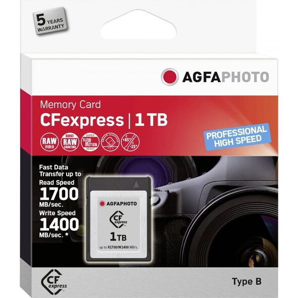 Karta AgfaPhoto Professional High Speed CFexpress 1 TB  (10443)