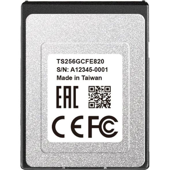 Karta Transcend CFexpress 820 CFexpress 256 GB  (TS256GCFE820)