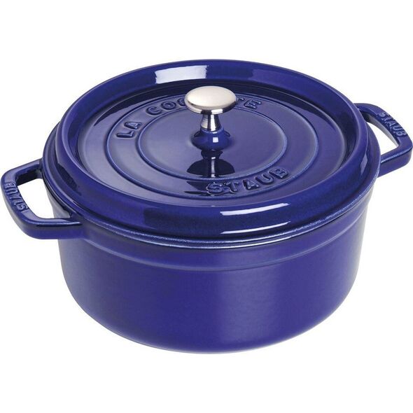 STAUB Garnek żeliwny okrągły 26 cm granatowy (40510-284-0)