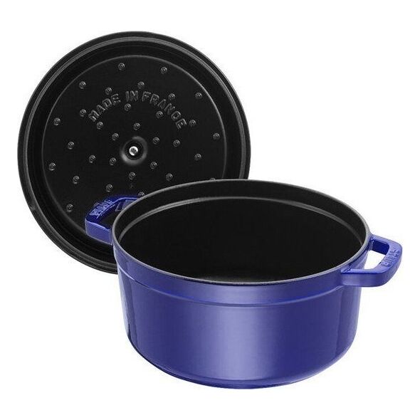STAUB Garnek żeliwny okrągły 26 cm granatowy (40510-284-0)