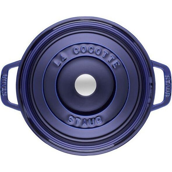 STAUB Garnek żeliwny okrągły 26 cm granatowy (40510-284-0)
