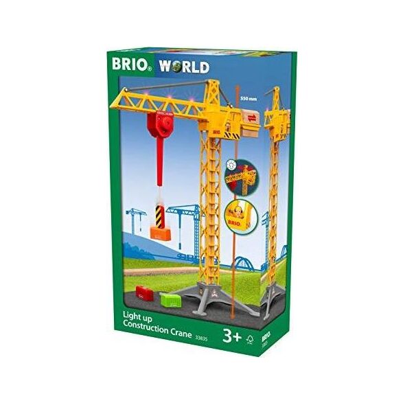 Brio Brio Podświetlany Dźwig Budowlany