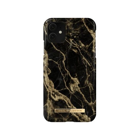 iDeal Of Sweden iDeal of Sweden Fashion - etui ochronne do iPhone 11/XR (Golden Smoke Marble)
