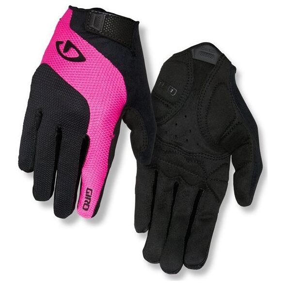 Giro Rękawiczki damskie GIRO TESSA GEL LF długi palec black bright pink roz. XL (obwód dłoni 205-210 mm / dł. dłoni 196-205 mm) (NEW)
