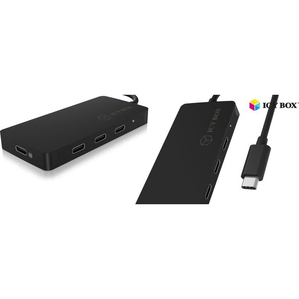 HUB USB Icy Box 1x USB-C PD 3x USB-C  + 3.1 Gen2 (IB-HUB1429-CPD)