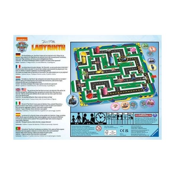 Ravensburger Ravensburger Paw Patrol Junior Labyrinth