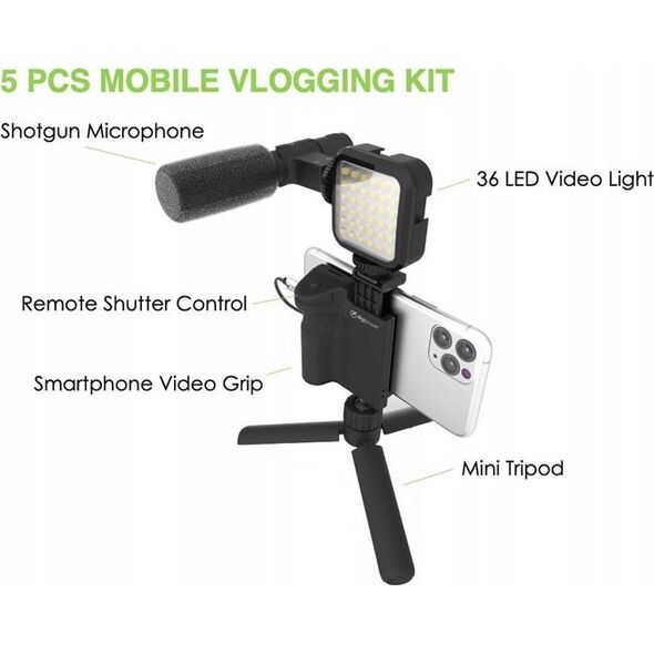 DigiPower Digipower Vlogging Kit 4 parts