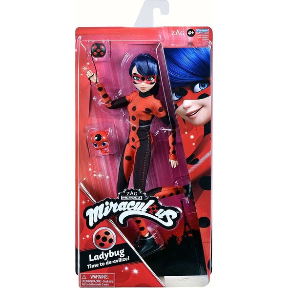 Miraculous lalka Biedronka Ladybug + akcesoria