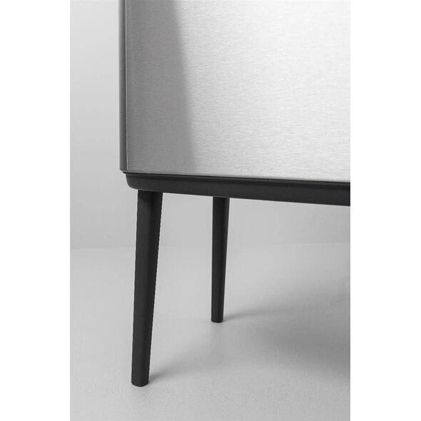 Kosz na śmieci Brabantia New Icon do segregacji na przycisk srebrny (315848)