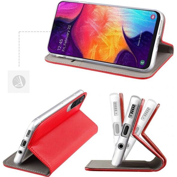 Etui XIAOMI REDMI NOTE 9T 5G portfel z klapką Flip Magnet czerwone