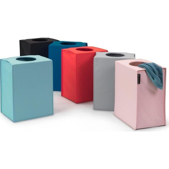 Kosz na pranie Brabantia Laundry To Go 55L antracyt (12 03 81)