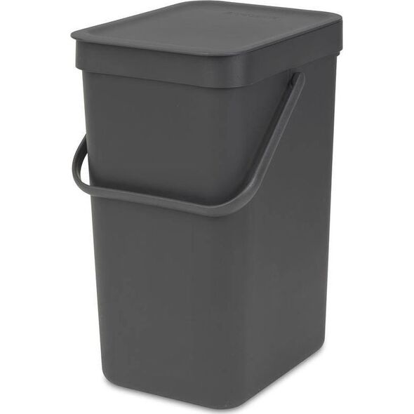 Kosz na śmieci Brabantia do segregacji szary (109805)